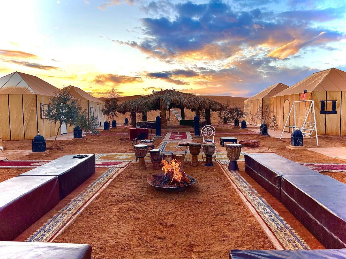 Roses Desert Camp Merzouga Buitenkant foto