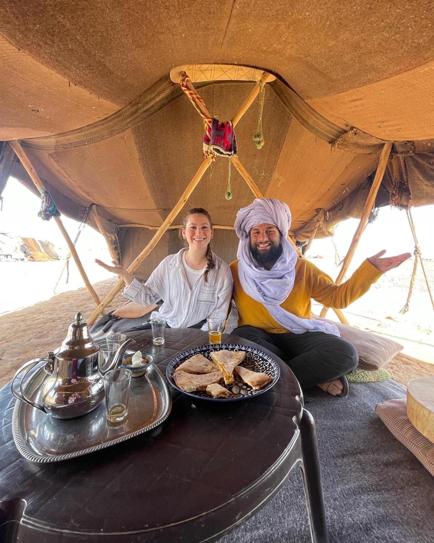 Roses Desert Camp Merzouga Buitenkant foto